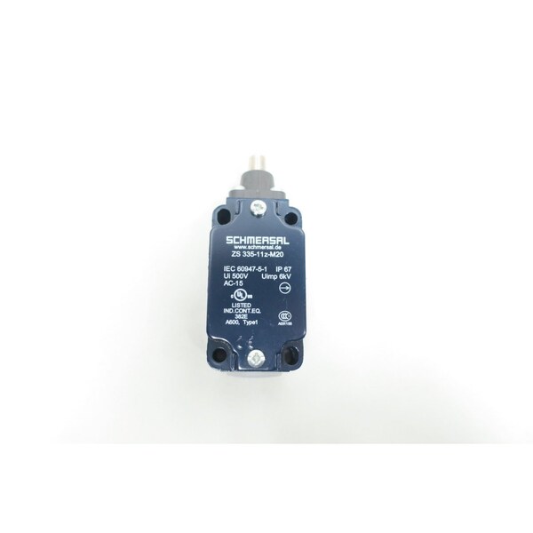 Schmersal 600VAC LIMIT SWITCH ZS33511ZM20 Zoro